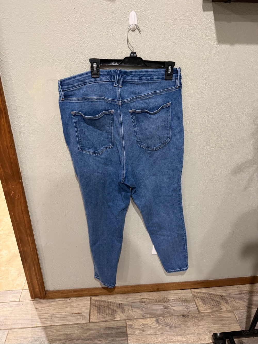 Good American High-Rise Blue Denim Jeans Size 18 EUC - Picture 4 of 4